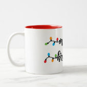 Mug de café de vacances (Gauche)