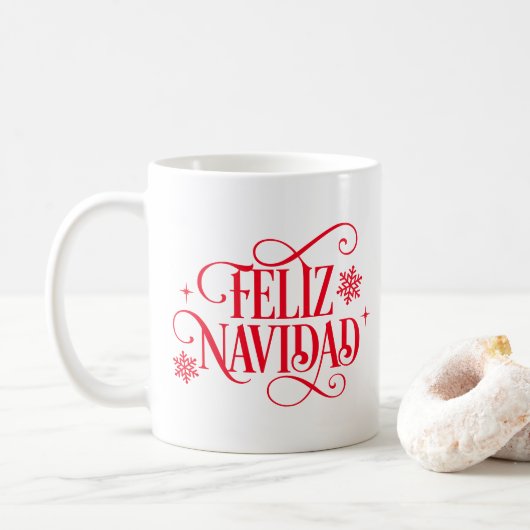 Mug de café de vacances (Avec donut)