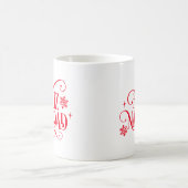 Mug de café de vacances (Centre)