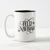 Mug de café de vacances (Gauche)