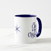 Mug de café de vacances (Devant droit)