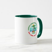 Mug de café de vacances de Noël en Floride (Devant droit)