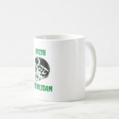 Mug de café de vélos Hooligan irlandais (Devant droit)