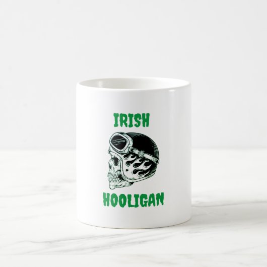 Mug de café de vélos Hooligan irlandais (Centre)
