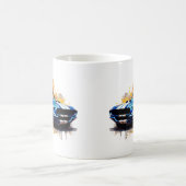 Mug de café de voiture musculaire (Centre)