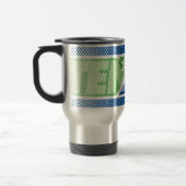 Mug de café de voyage de tennis avec design cool (Gauche)