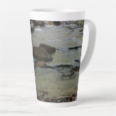 Mug de café d'eau de la rivière (Angle droit)