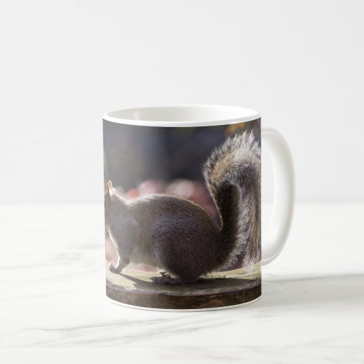 Mug de café d'écureuil (Devant droit)