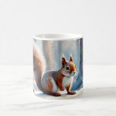 Mug de café d'écureuil d'hiver (Centre)