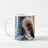 Mug de café d'écureuil d'hiver (Gauche)