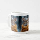Mug de café d'écureuil d'hiver (Devant gauche)