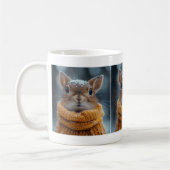 Mug de café d'écureuil d'hiver (Gauche)