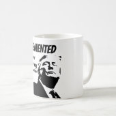 Mug de café dément (Devant droit)