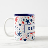 Mug de café démocrate (Gauche)