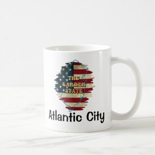Mug de café d'état New Jersey personnalisé