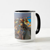 Mug de café diamant (Devant droit)