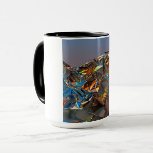 Mug de café diamant (Devant gauche)