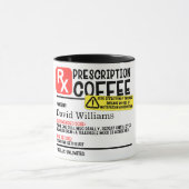 Mug de café d'ordonnance personnalisée (Centre)