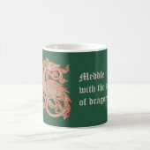 Mug de café Dragon "Meddle Not" (Centre)