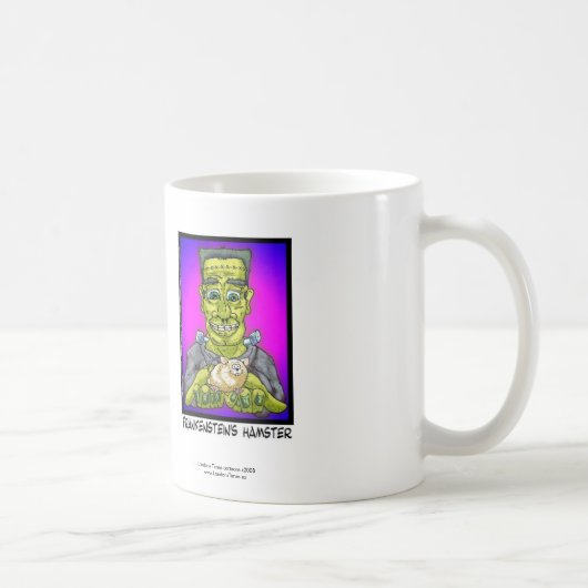 Mug de café drôle de hamster de Frankenstein (Droite)