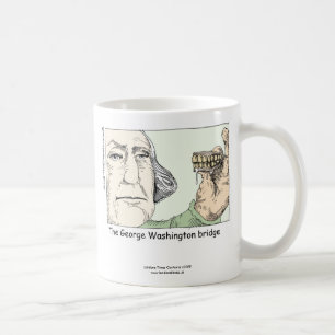 Mug de café drôle du pont George Washington