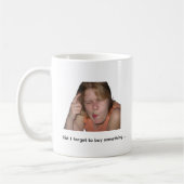 Mug de café drôle mème (Gauche)