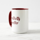 Mug de café drôle pour booster la créativité (Devant gauche)