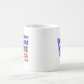 Mug de café drôle pour hommes | Mug avec nom et mo (Centre)