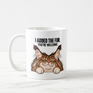 Mug de café drôle sur le Maine Coon | Amateur de c