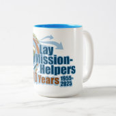 Mug de café du 70e anniversaire du LMH (Devant droit)