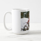 Mug de café du cardinal d'hiver (Gauche)