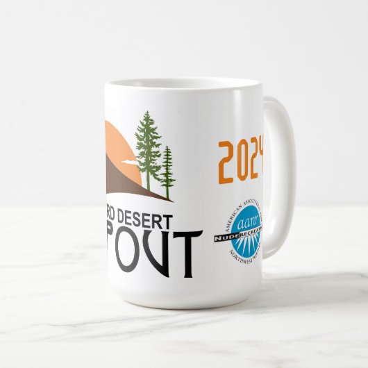 Mug de café du désert d'Alvord (Devant droit)