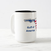 Mug de café du golfe d'Amérique (Devant gauche)