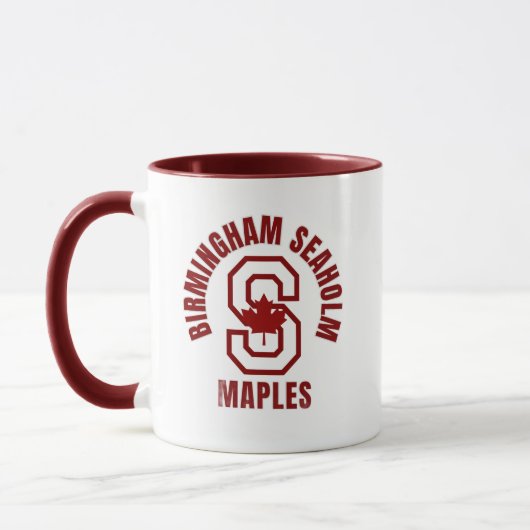 Mug de café du lycée Seaholm de Birmingham (Gauche)