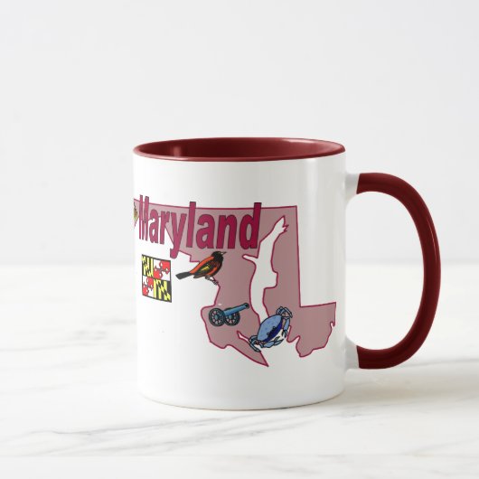 Mug de café du Maryland (Droite)