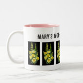 Mug de café du matin de Mary personnalisée Mug (Gauche)