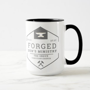 Mug de café du ministère masculin forgé