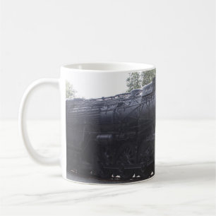 Mug de café du moteur du train