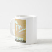 Mug de café du phare des Grands Lacs (Devant gauche)