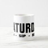 Mug de café du samedi (Centre)