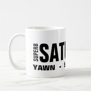 Mug de café du samedi