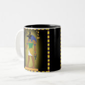 Mug de café égyptien Anubis (Devant gauche)