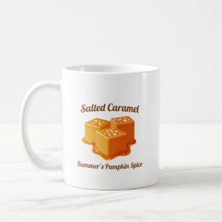 Mug de café en caramel salé humoristique