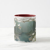 Mug ☕ de café en céramique Enchanted Forest River (Centre)