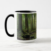 Mug de café en forêt enchantée (Gauche)