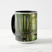 Mug de café en forêt enchantée (Devant gauche)