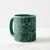 MUG DE CAFÉ EN MARBRE VERT (Devant gauche)