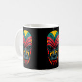 Mug de café en Masque Africain (Devant gauche)