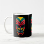 Mug de café en Masque Africain (Gauche)
