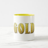 Mug de café en or (Centre)